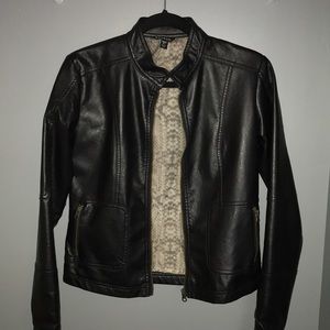 Leather jacket
